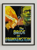 The Bride of Frankenstein Classic Horror Movie Poster – A3 Print